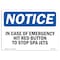 Signmission OSHA Notice, 7" Height, Peel And Stick Wall Graphic, OS-NS-RD-710-L-13659 OS-NS-RD-710-L-13659 - alternate 1